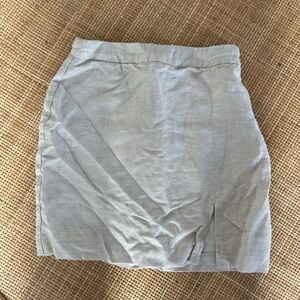 Aritzia Wilfred Linen Mini Skirt
